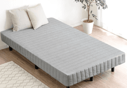 タンスのゲンENEWワントーンデザイン 圧縮タイプ 一体型脚付きマットレスロゴ